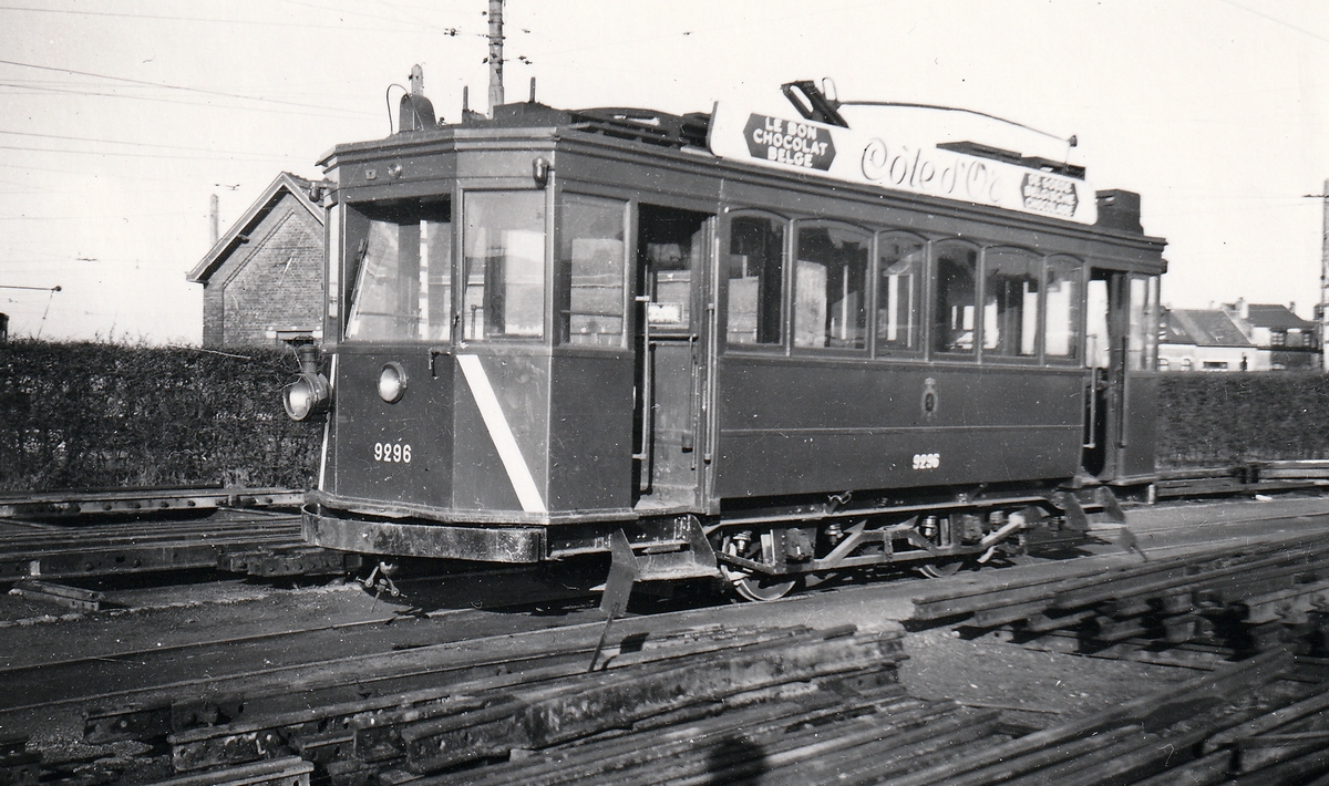 Брюссель, Ateliers de Manage 2-axle motor car № 9296; Брюссель — Старые фотографии N.M.V.B./S.N.C.V.