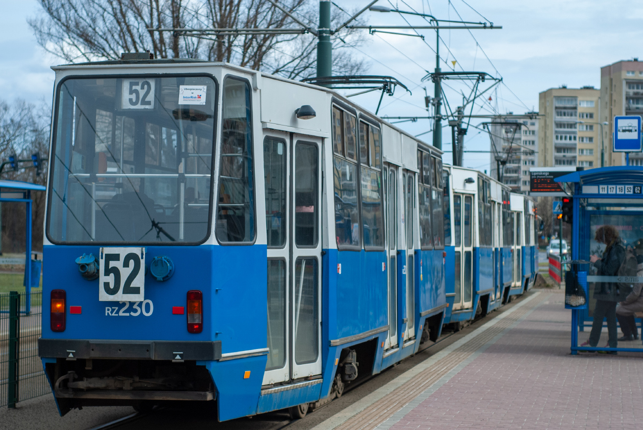 Краков, Konstal 105Na № RZ230