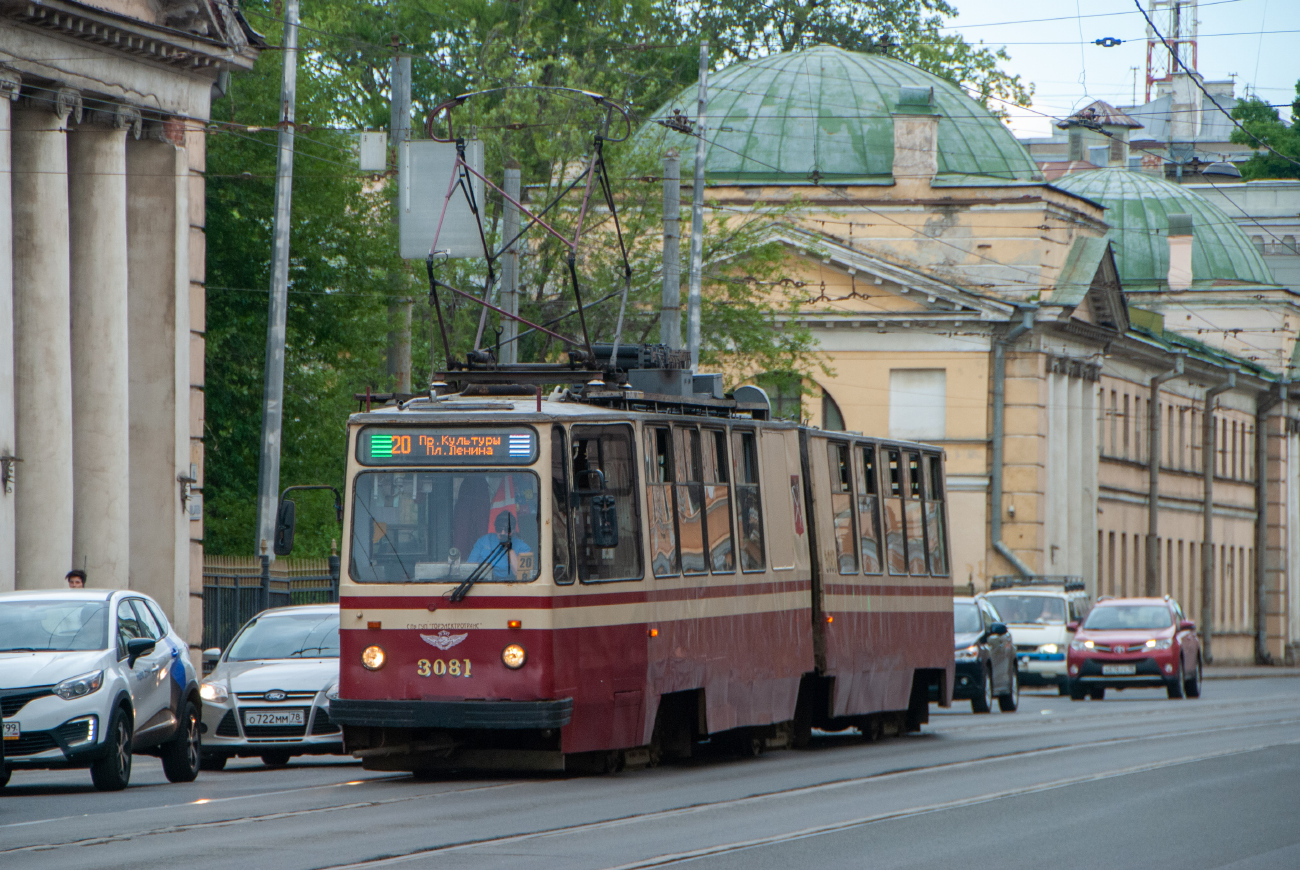 Санкт-Петербург, ЛВС-86К № 3081 Санкт-Петербург, ЛВС-86К № 3081