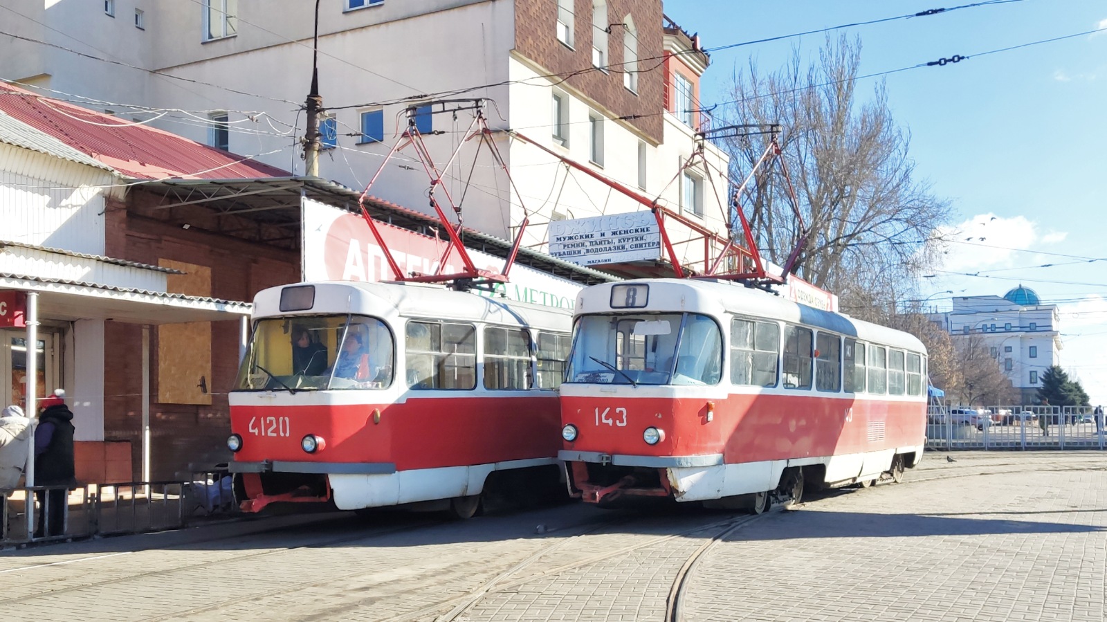 Донецк, Tatra T3SU № 143