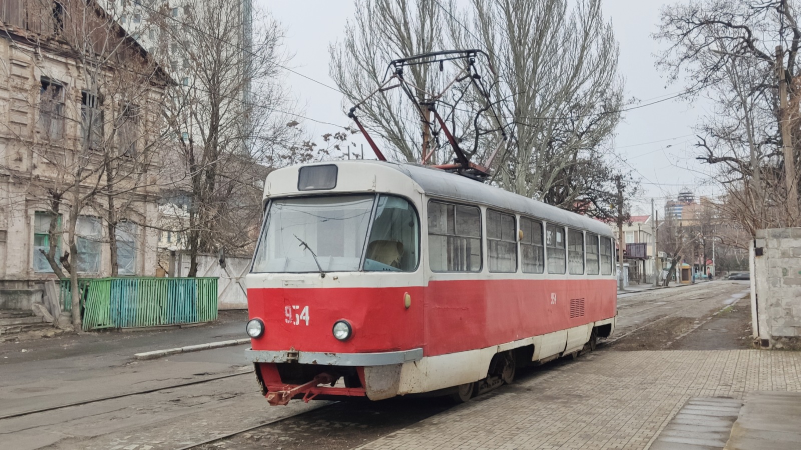 Донецк, Tatra T3SU № 954