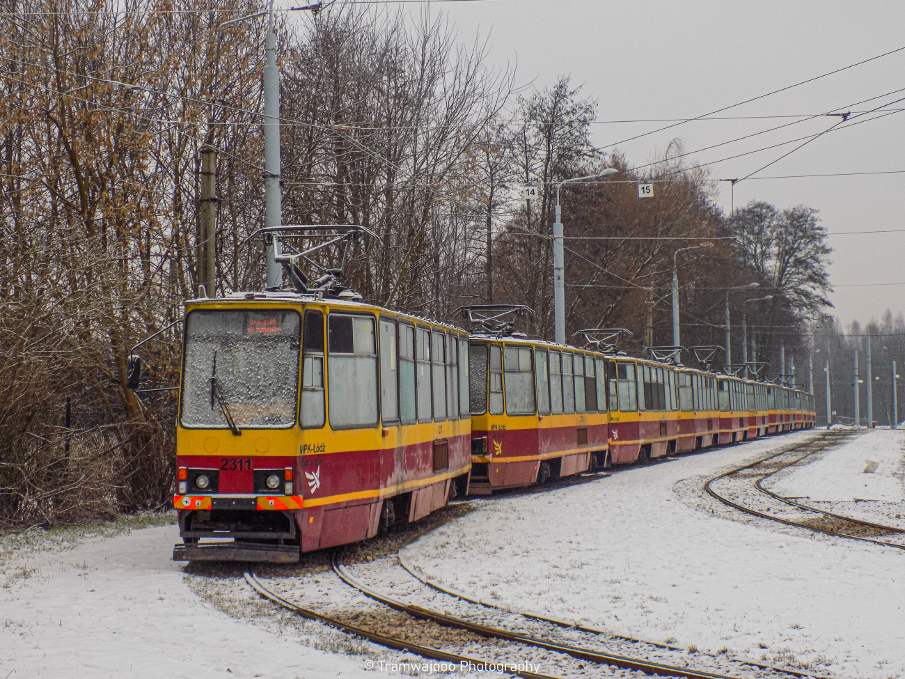 Лодзь, Konstal 805Na № 2311; Лодзь — депо Хоцяновице