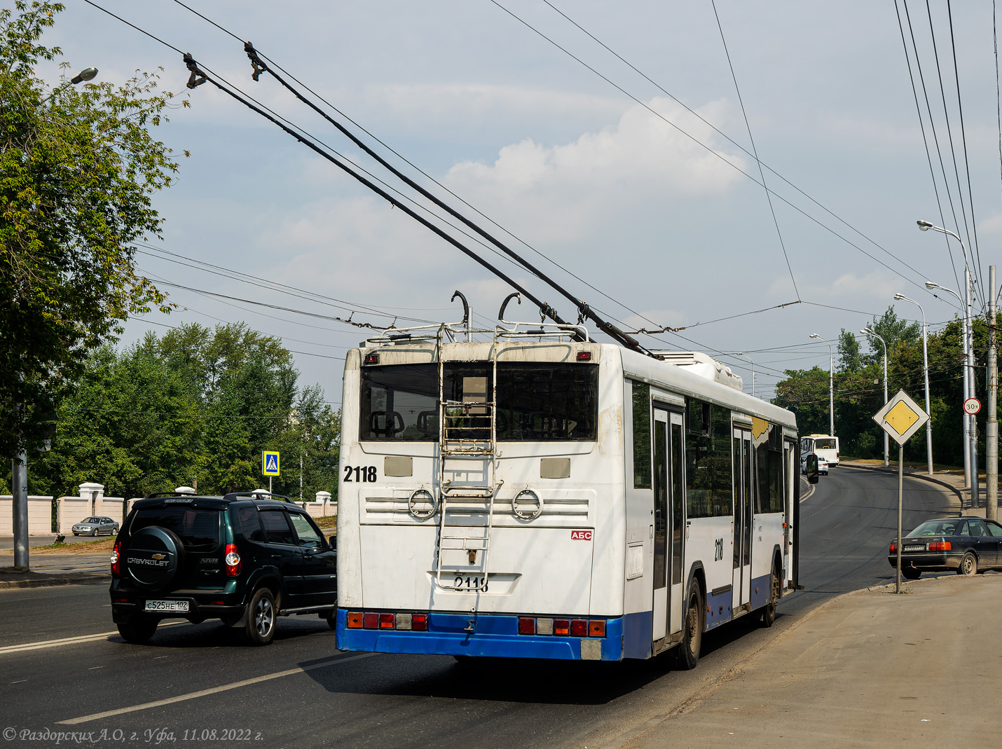 Уфа, НефАЗ-БТЗ 52765Р № 2118