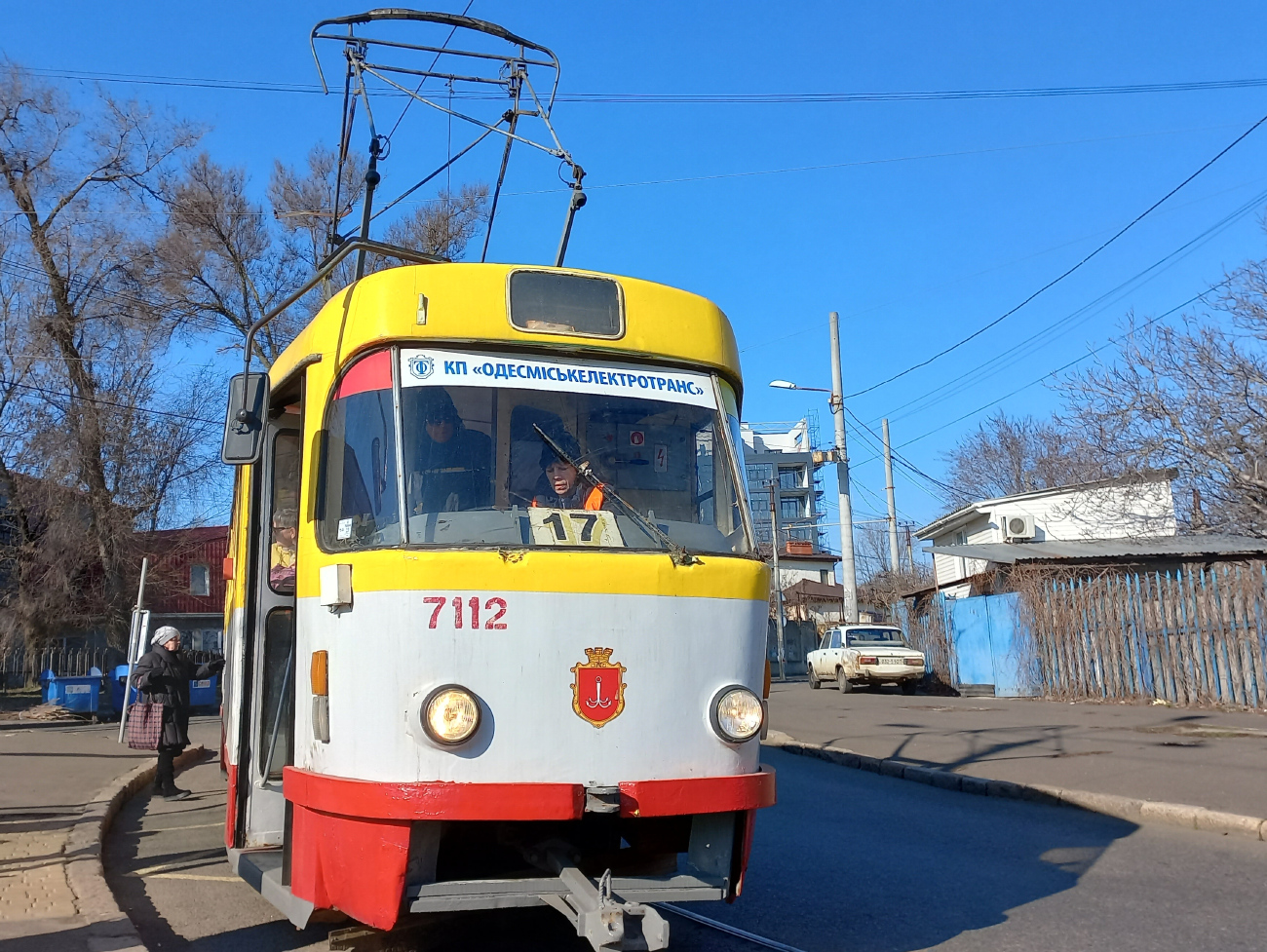 Odesa, Tatra T3SU № 7112