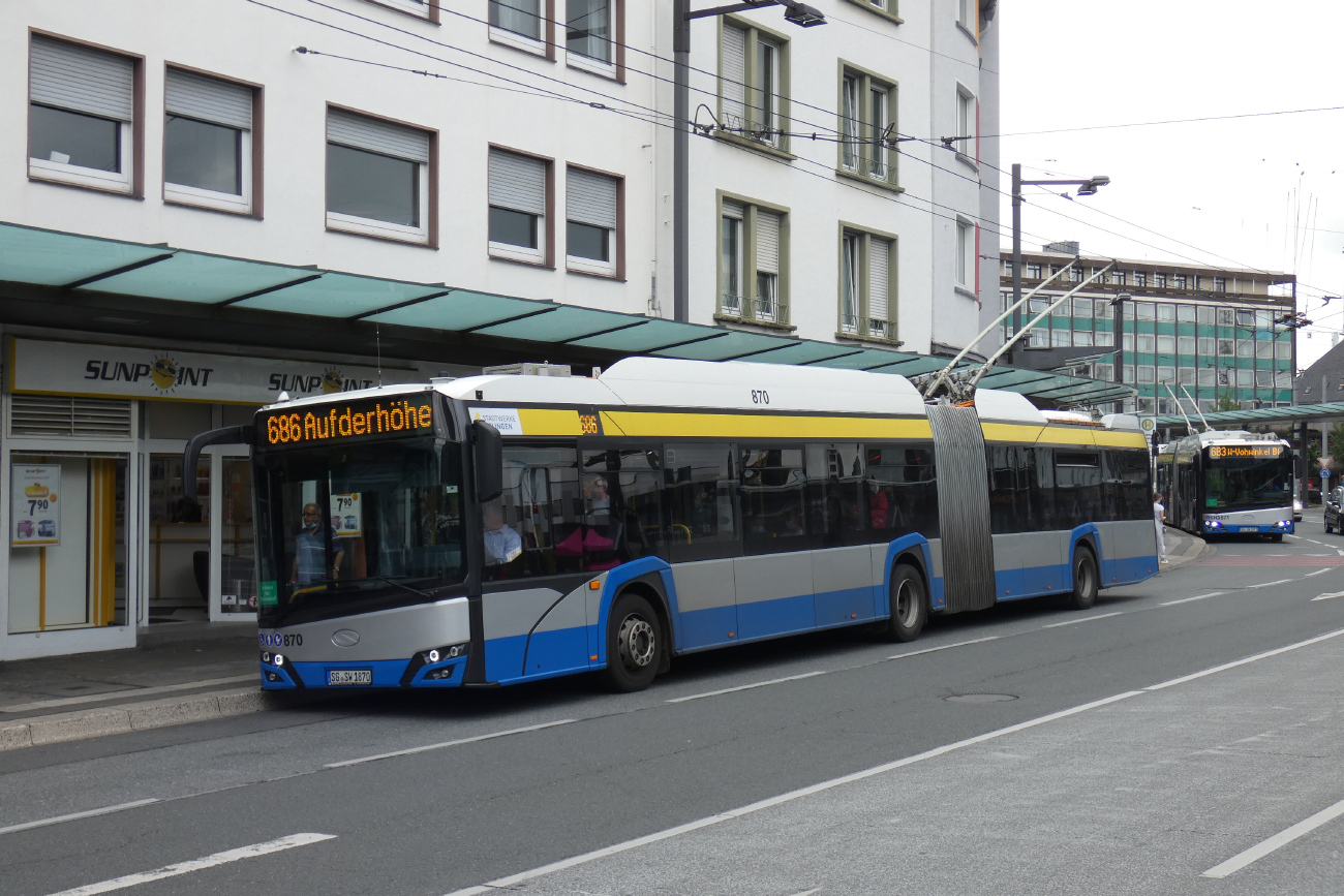 Золинген, Solaris Trollino IV 18 Kiepe № 870