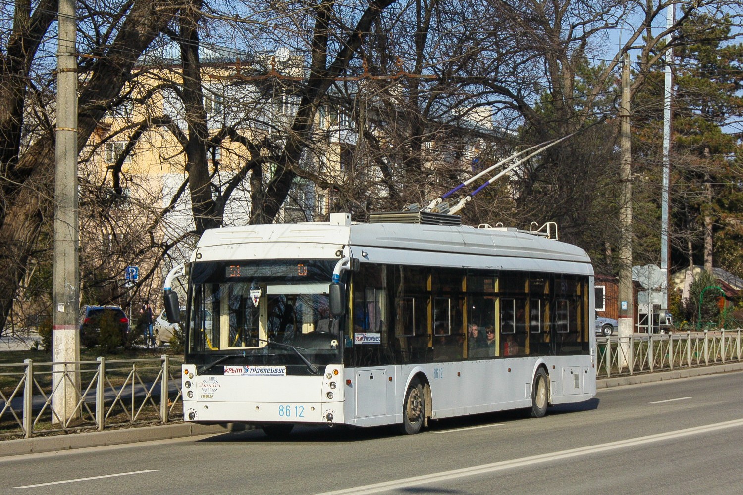 Крымский троллейбус, Тролза-5265.05 «Мегаполис» № 8612