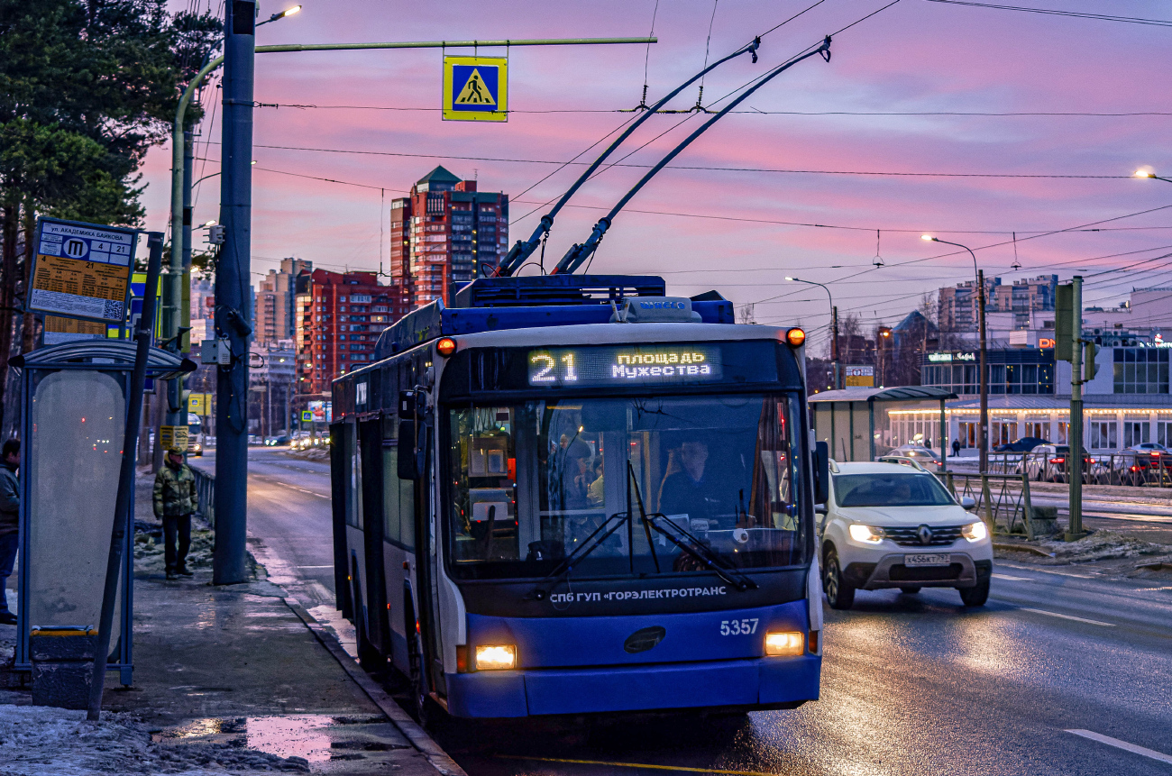 Санкт-Петербург, ВМЗ-5298.01 (ВМЗ-463) № 5357