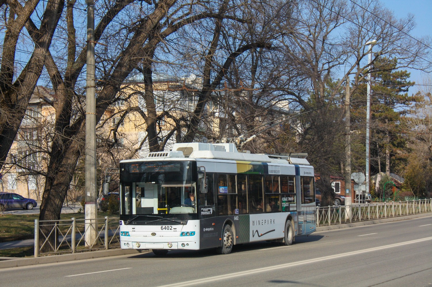 Krimas trolejbuss, Bogdan T70115 № 6402