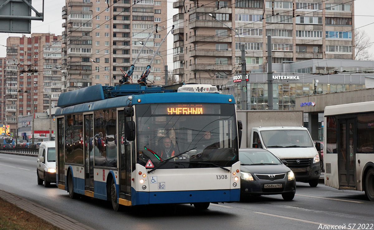 Санкт-Петербург, Тролза-5265.00 «Мегаполис» № 1308