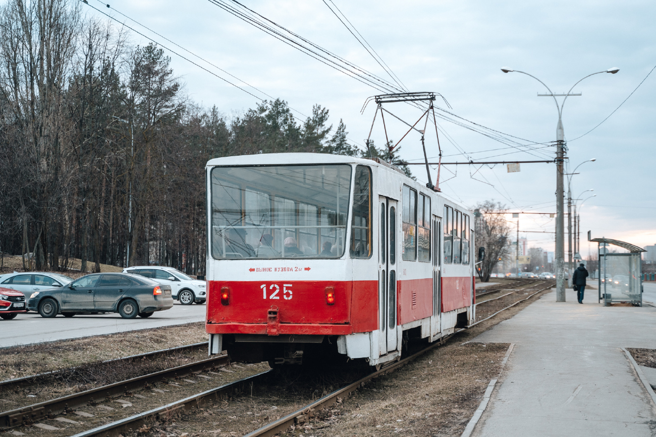 Липецк, Tatra T6B5SU № 125