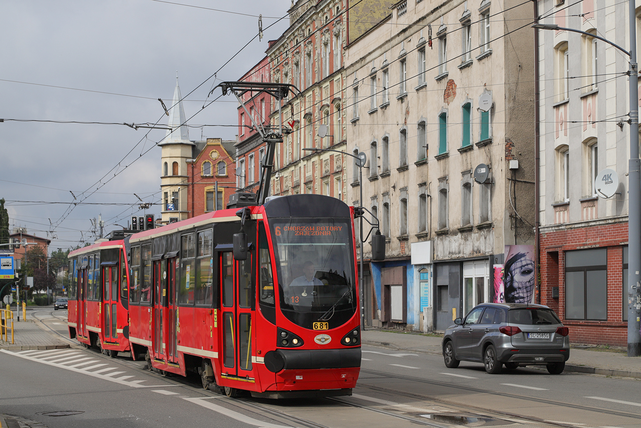 Верхнесилезская агломерация, Konstal 105N-HF11AC № 681