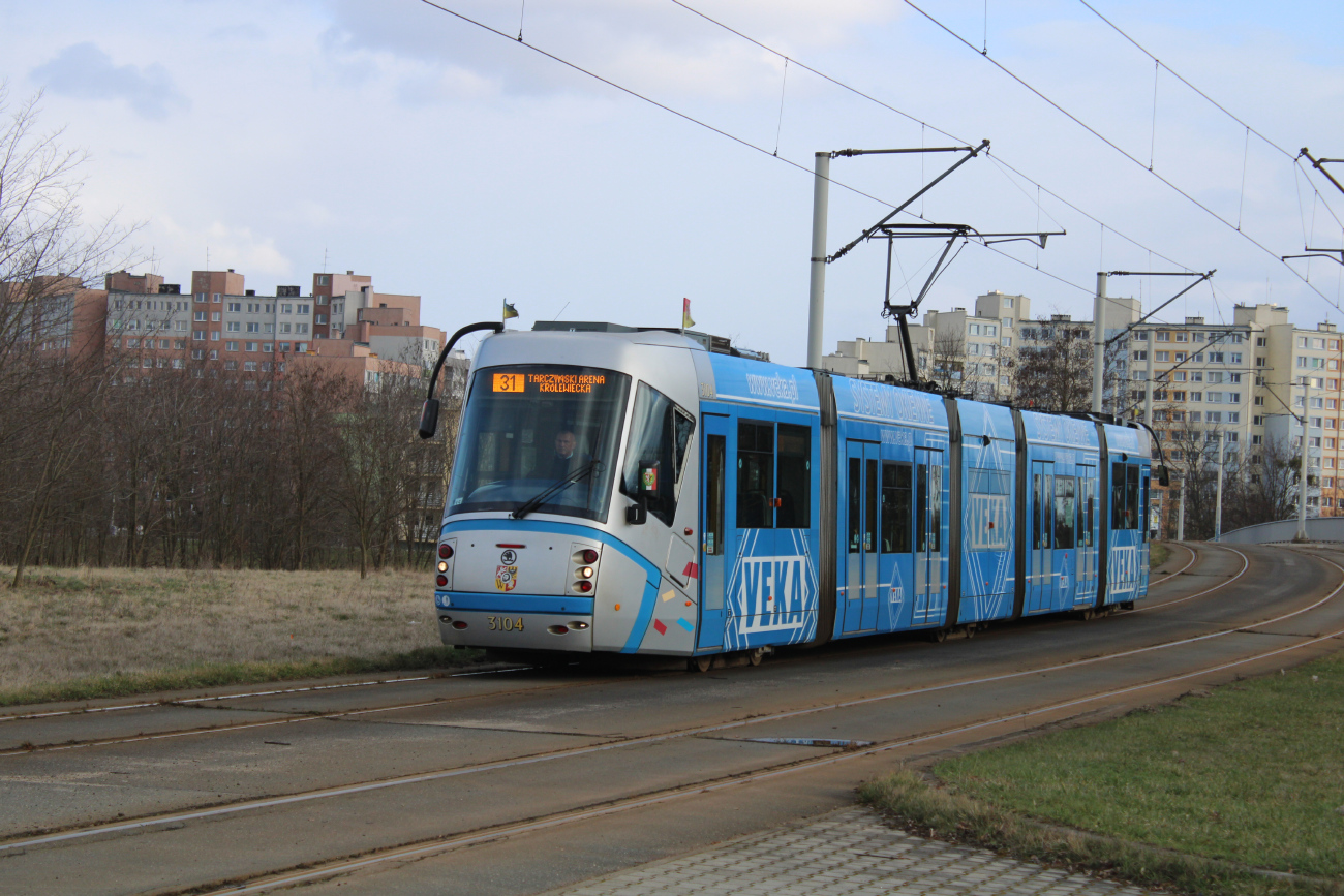 Вроцлав, Škoda 19T Elektra № 3104