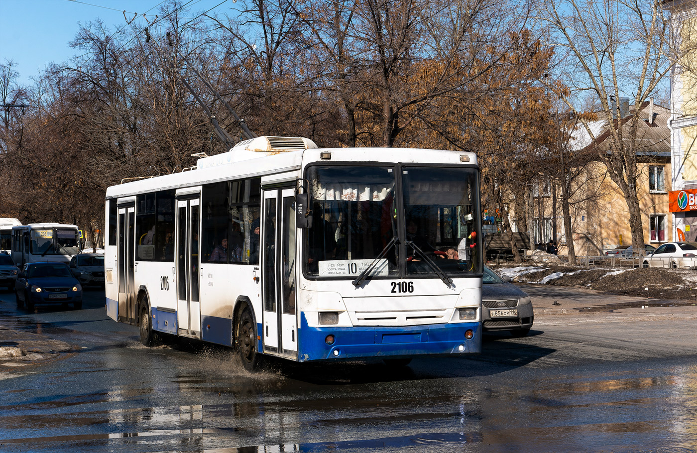 Уфа, НефАЗ-БТЗ 52765А № 2106