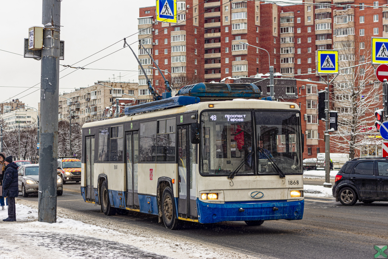 Санкт-Петербург, БТЗ-52768Т № 1868