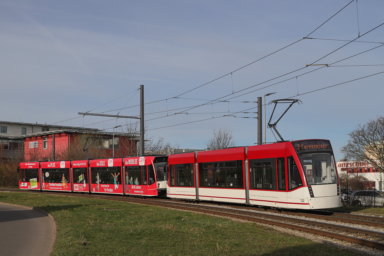 Erfurt, Siemens Combino Classic Br. 722