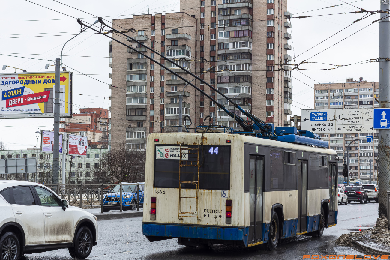 Санкт-Петербург, БТЗ-52768Т № 1866