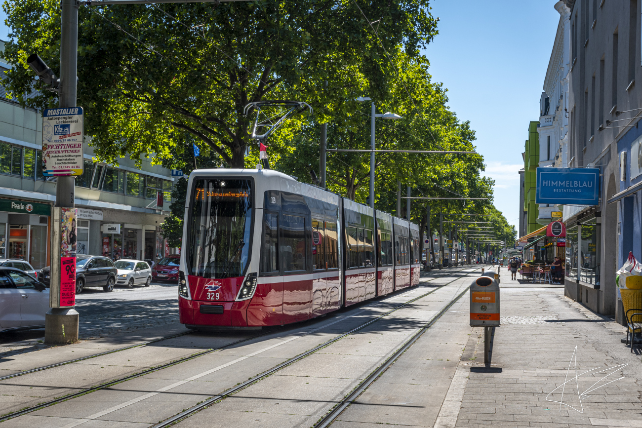 Wien, Bombardier Flexity Wien (Type D) # 329 Wien, Bombardier Flexity Wien (Type D) # 329