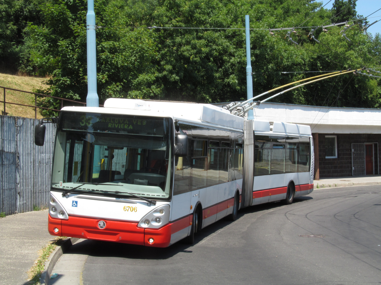 Братислава, Škoda 25Tr Irisbus Citelis № 6706