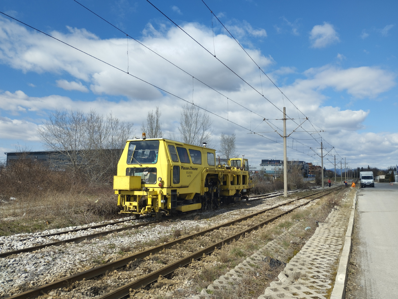 София, Plasser & Theurer Beaver 4-73 № PT; София — Служебни транспортни средства