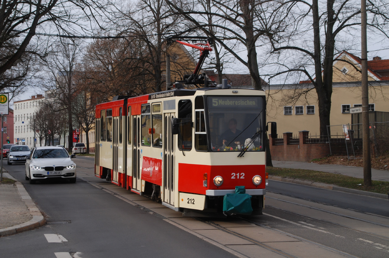 Франкфурт-на-Одере, Tatra KT4DM № 212