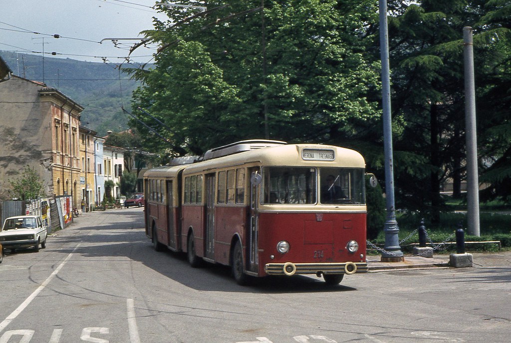 Верона, Fiat 2405/Stanga/TIBB № 214; Верона — Старые фотографии