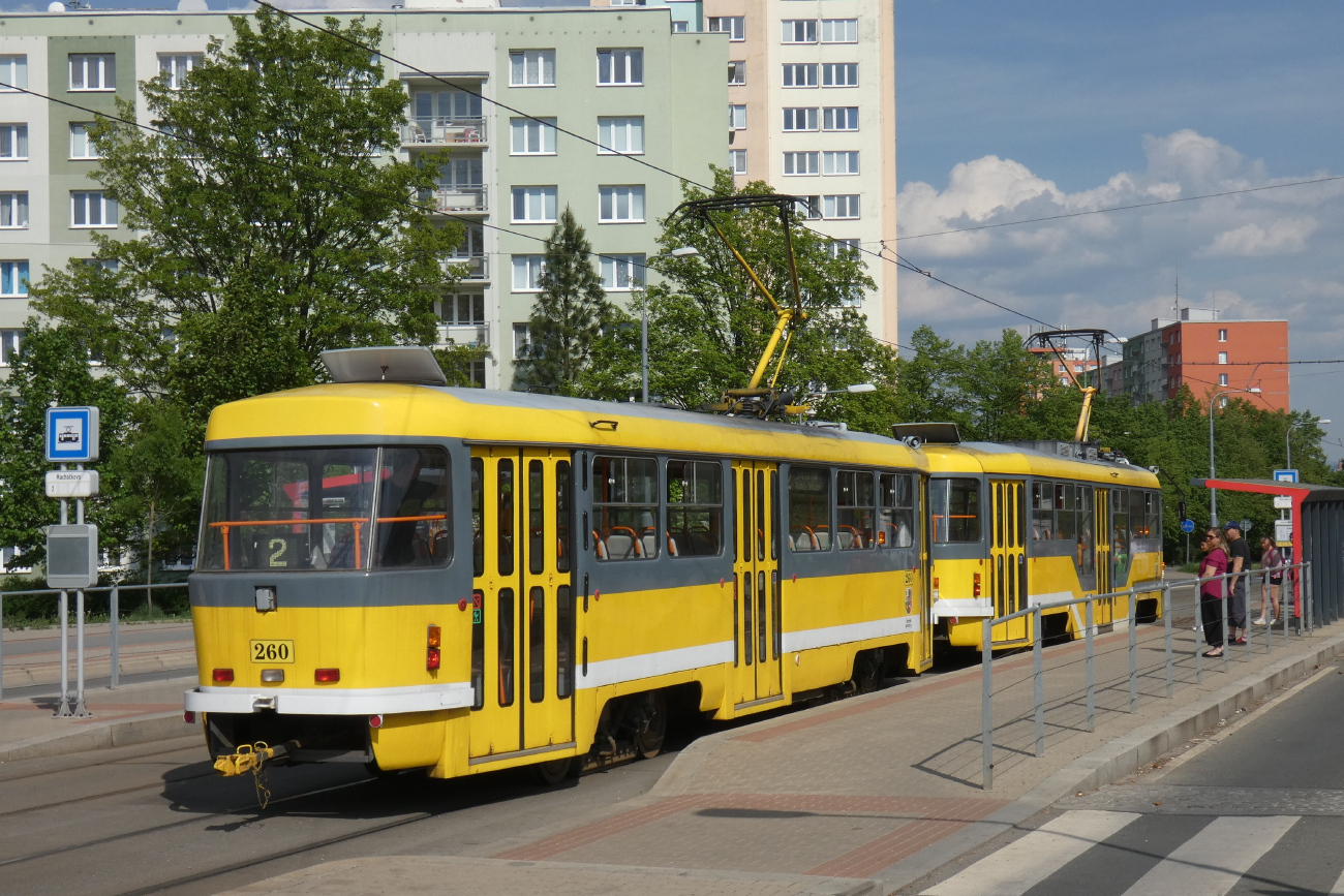 Пльзень, Tatra T3R.P № 260