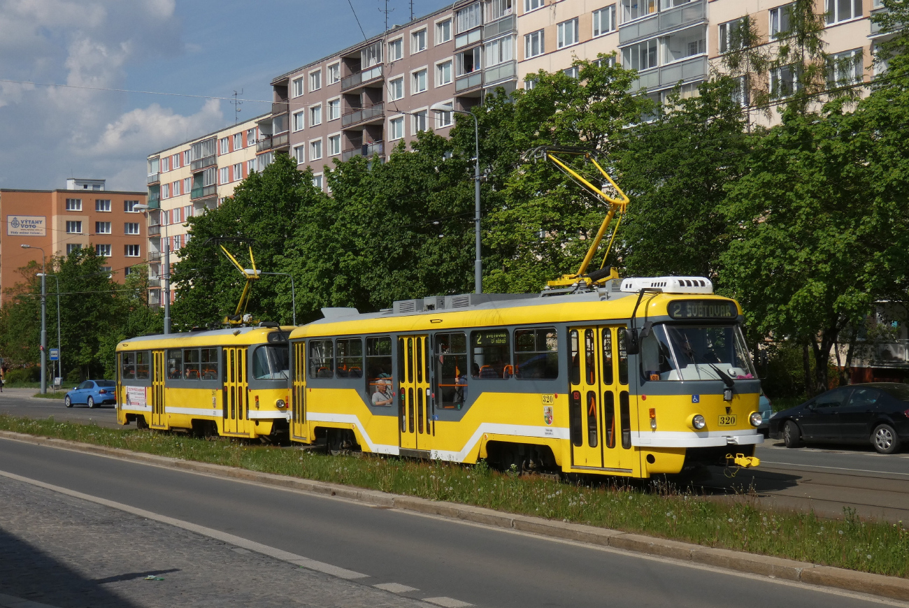 Пльзень, Tatra T3R.PLF № 320