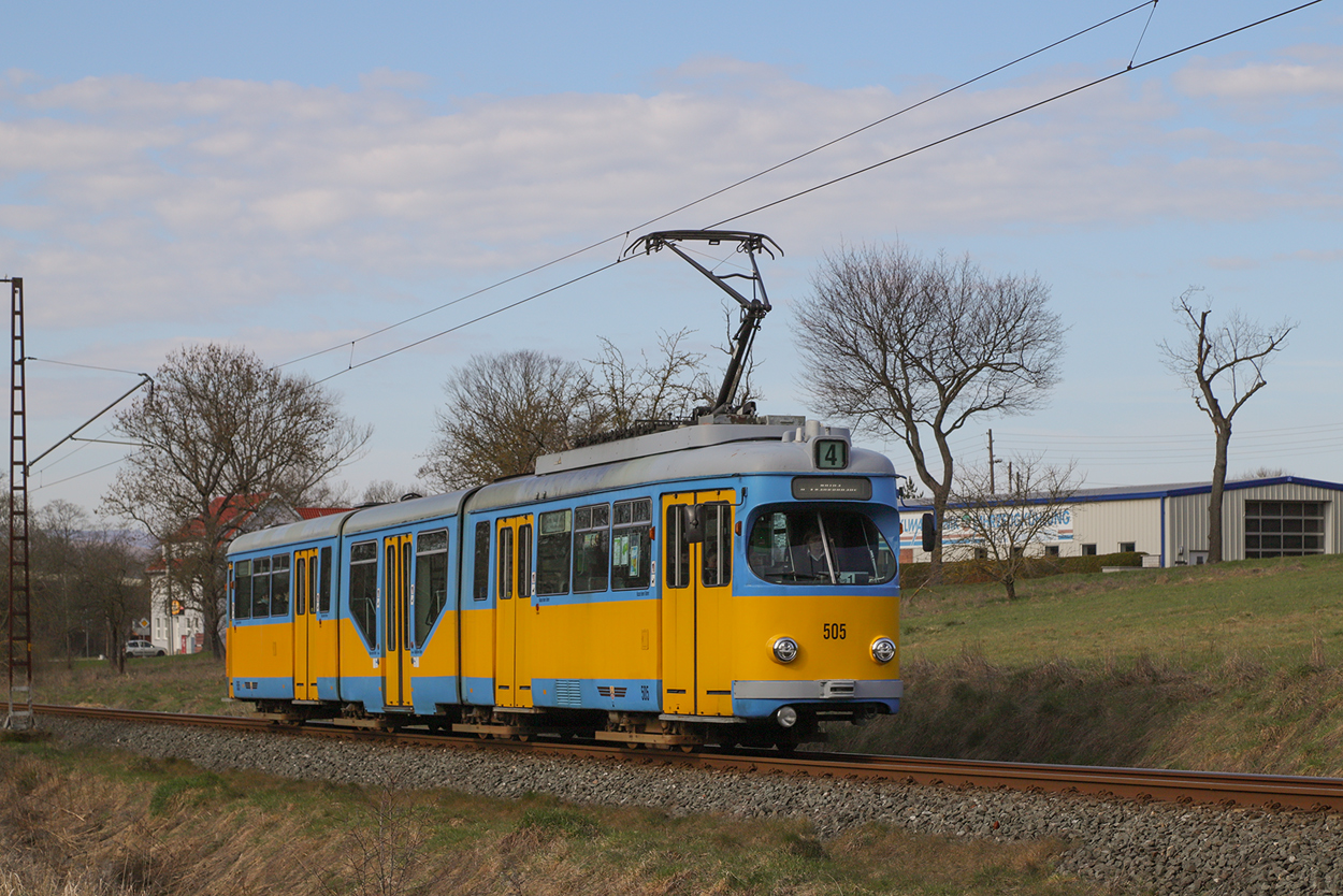 Гота, Duewag GT8NF № 505 Гота, Duewag GT8NF № 505