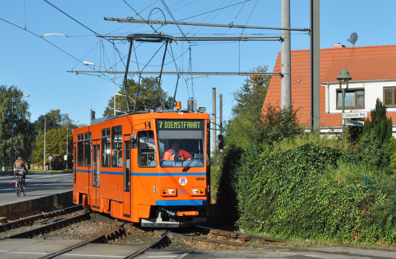 Rostock, Tatra T6A2M N°. 551 Rostock, Tatra T6A2M N°. 551