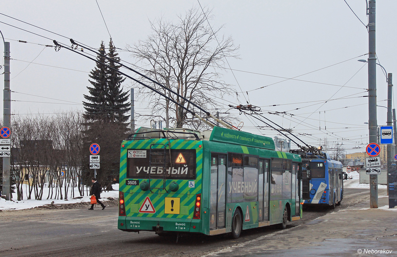 Санкт-Петербург, Тролза-5265.00 «Мегаполис» № 3505