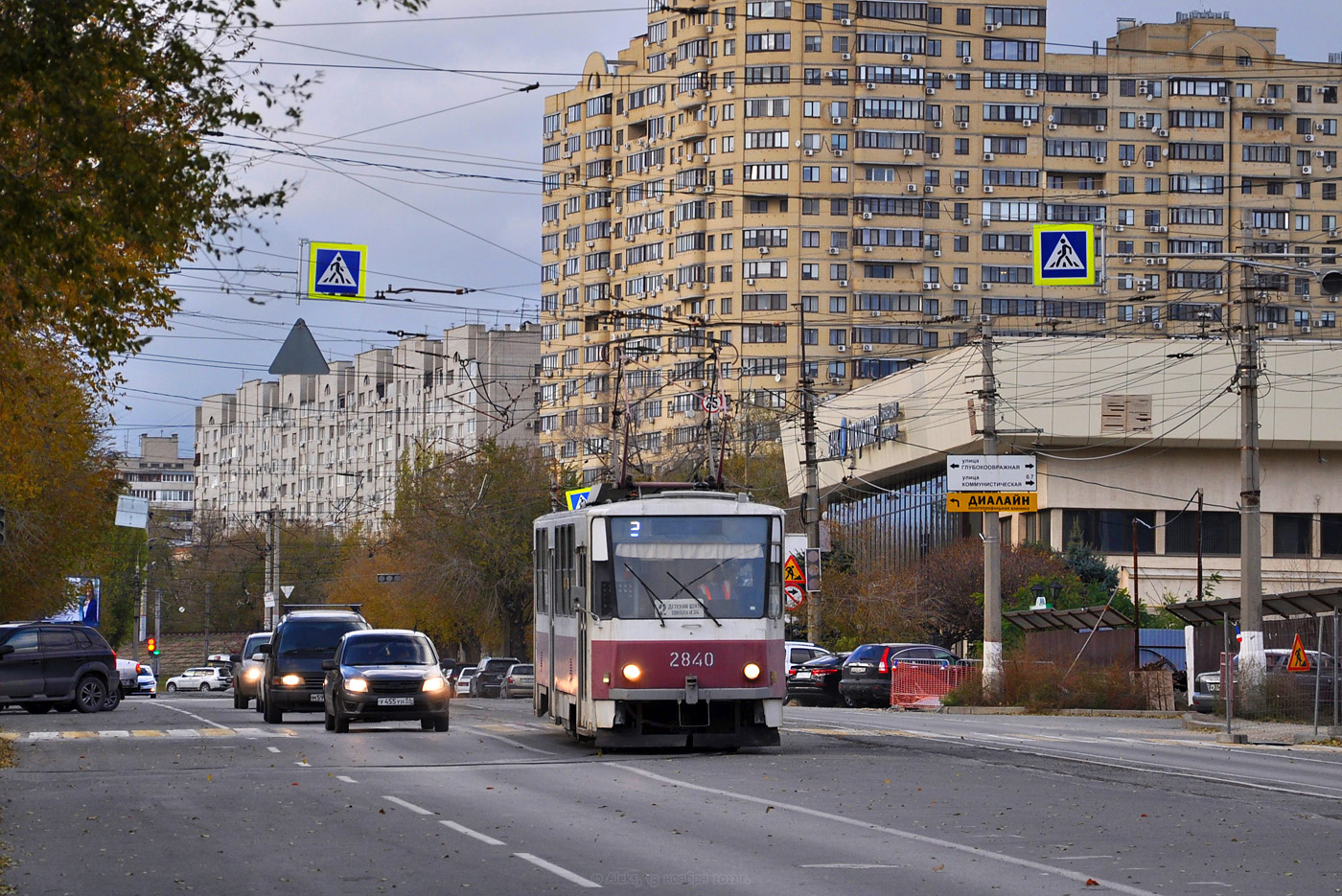 Волгоград, Tatra T6B5SU № 2840