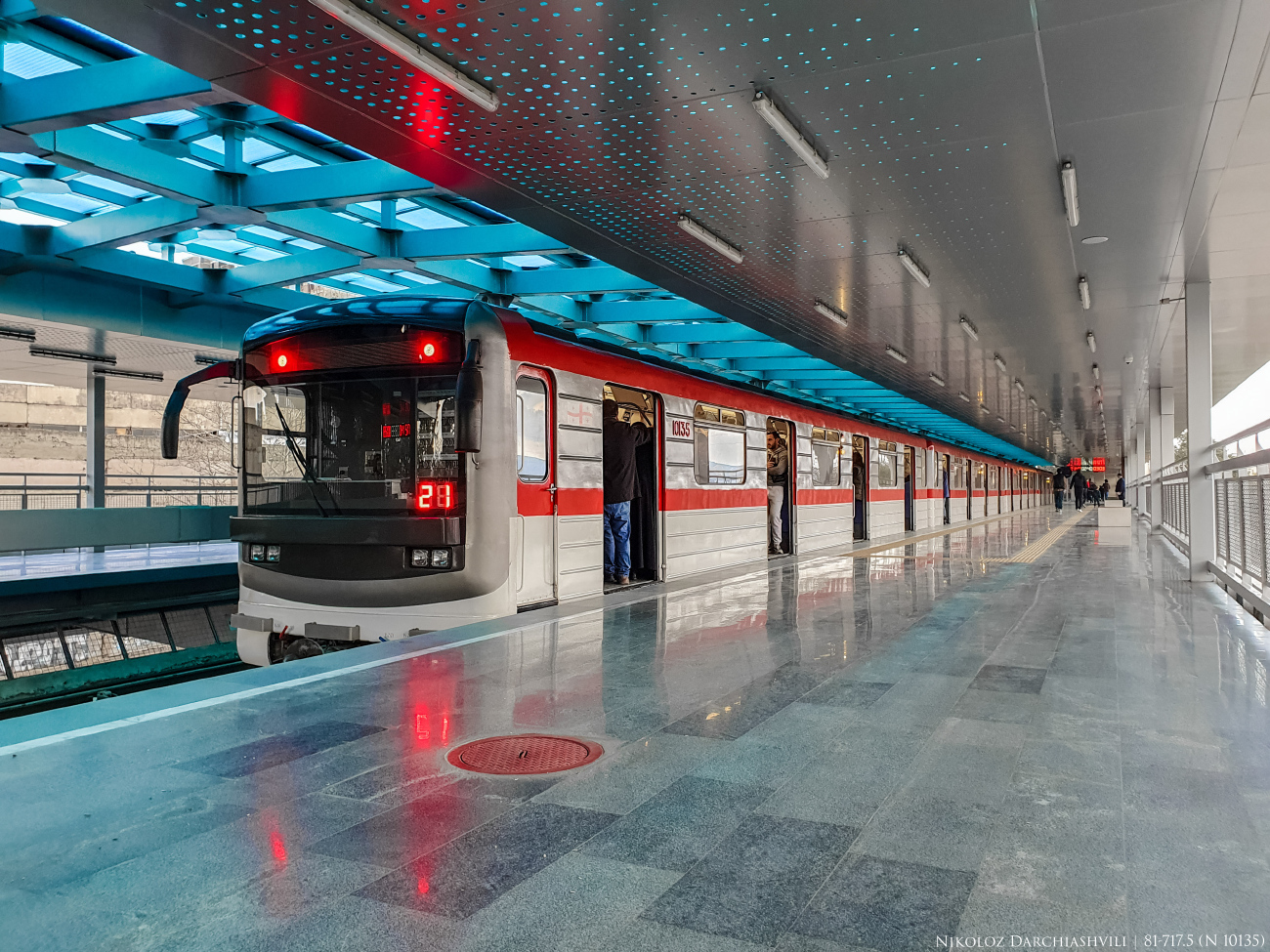 Tbilisi, 81-717M č. 10135; Tbilisi — Metro
