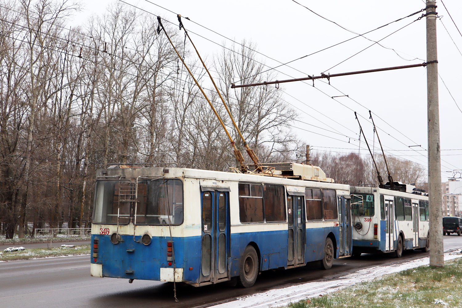 Вологда, ЗиУ-682ГМ1 (с широкой передней дверью) № 346