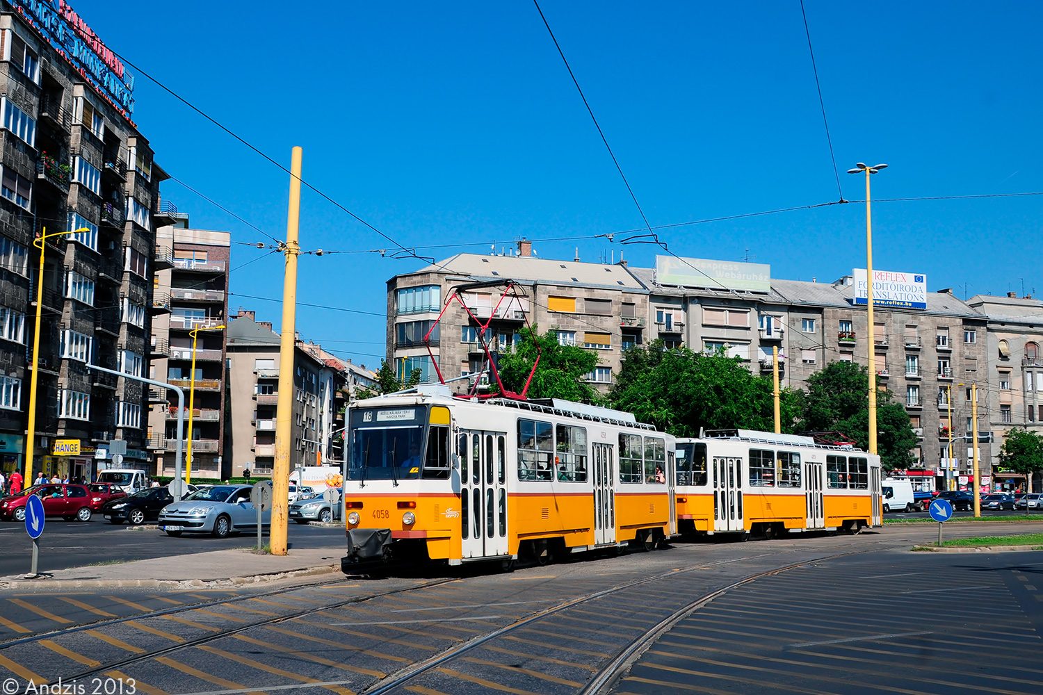 Будапешт, Tatra T5C5 № 4058