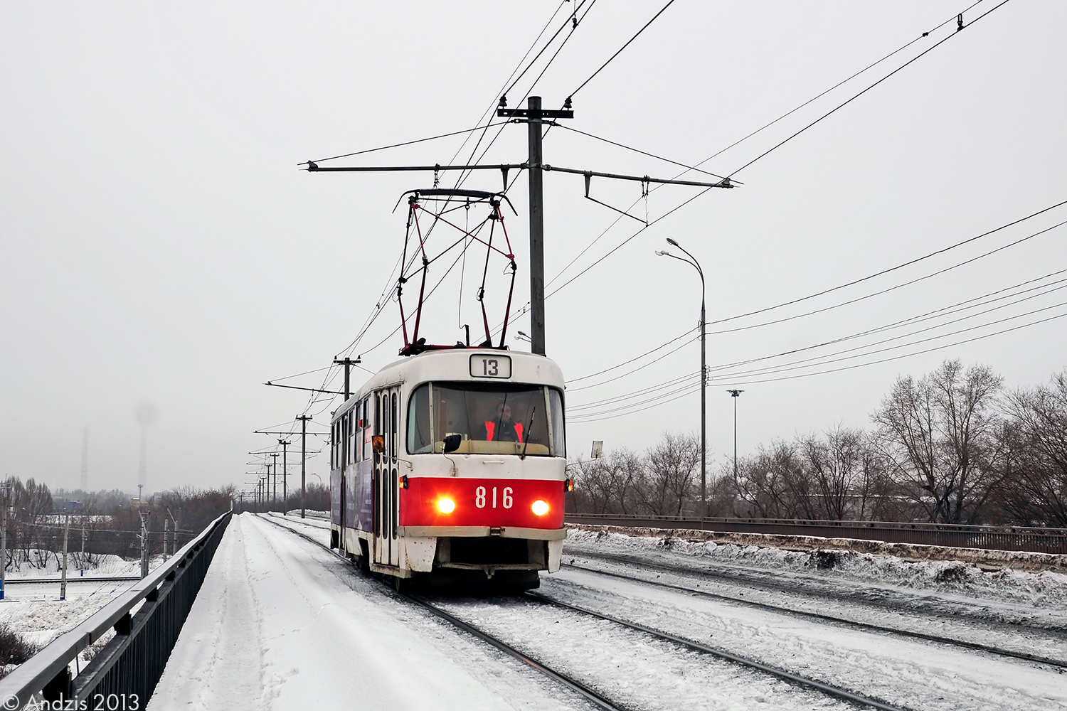 Самара, Tatra T3SU № 816