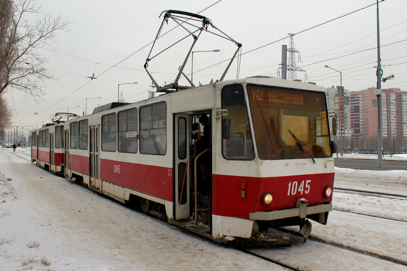 Самара, Tatra T6B5SU № 1045