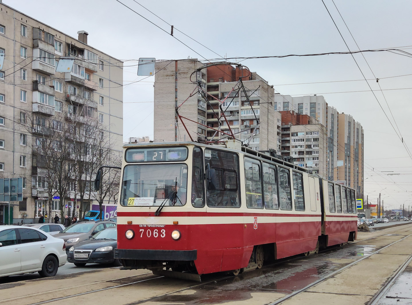 Санкт-Петербург, ЛВС-86К № 7063