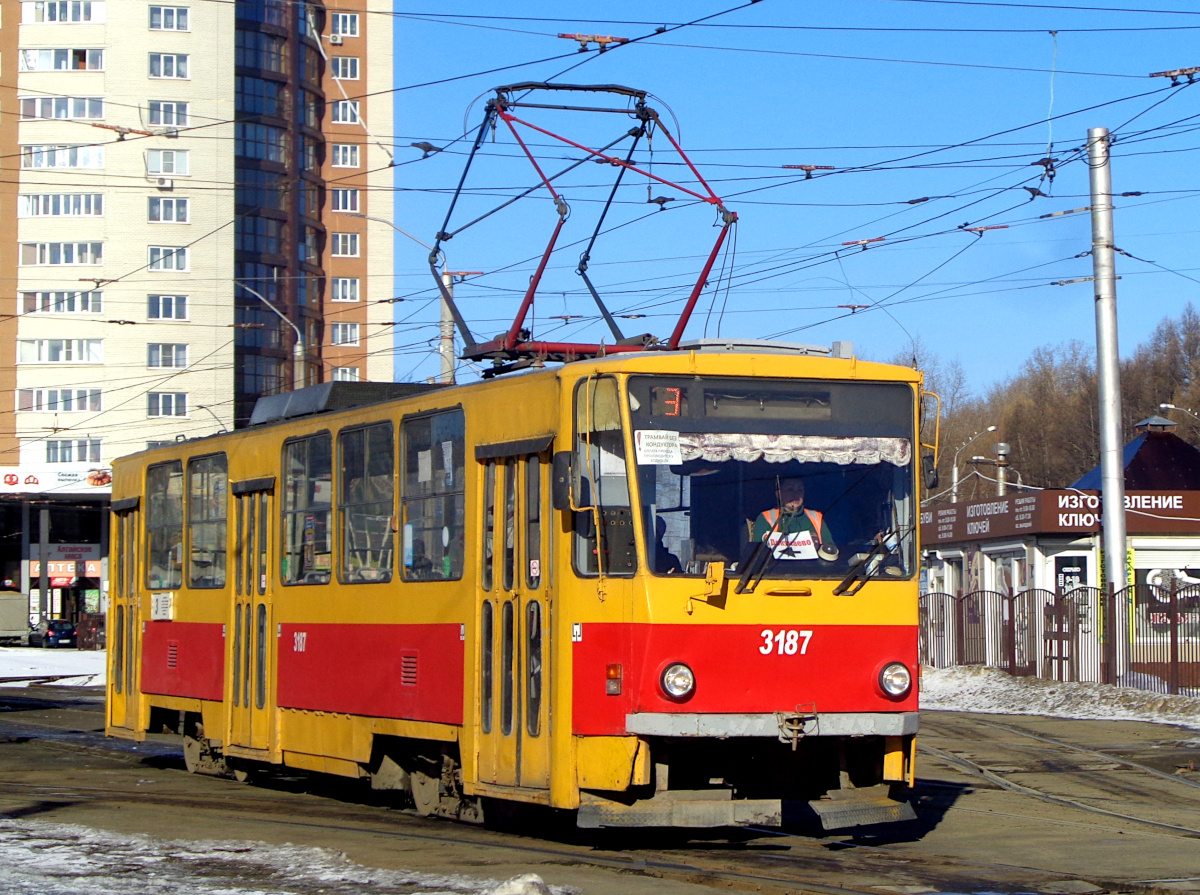 Барнаул, Tatra T6B5SU № 3187