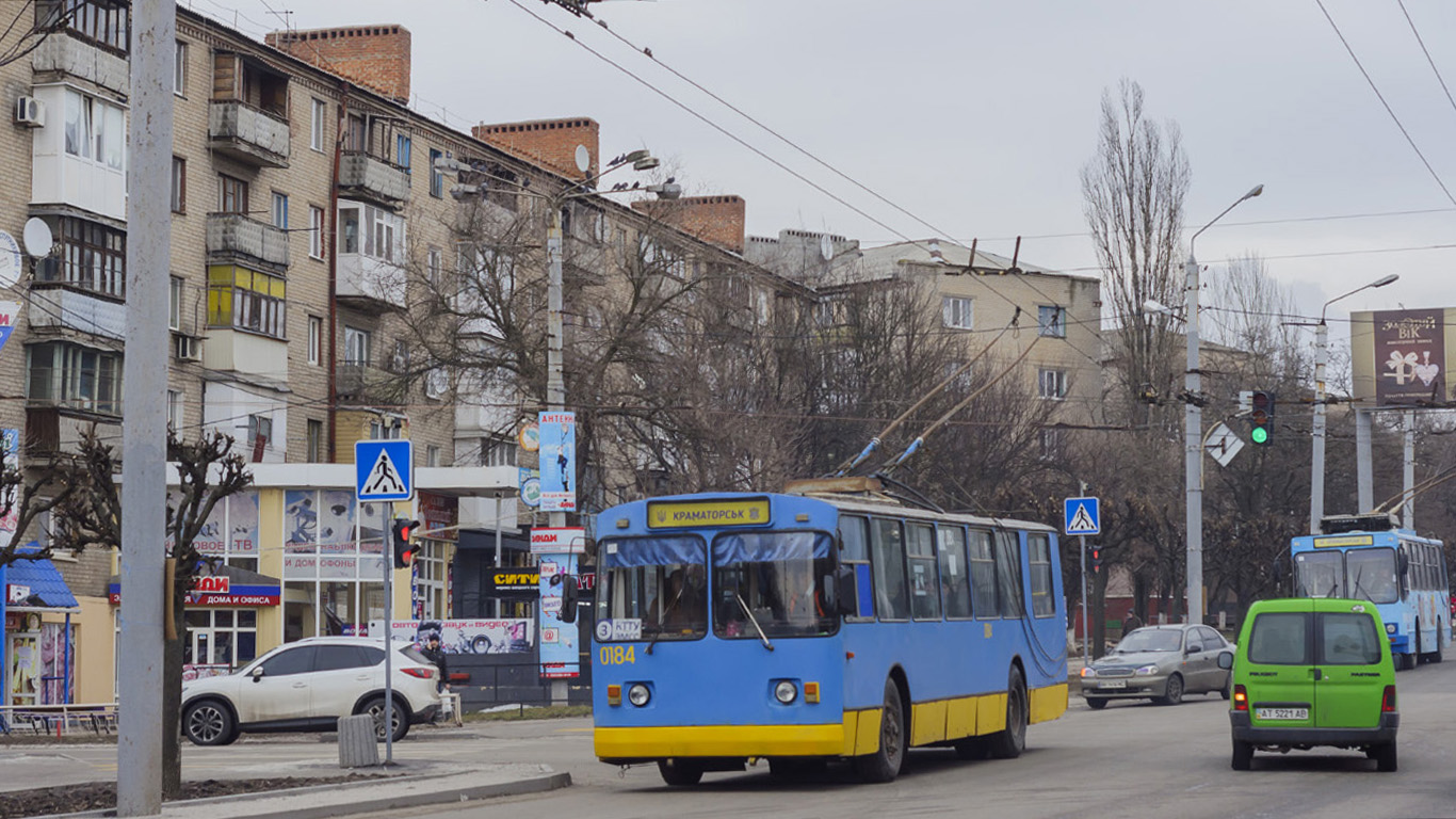 Краматорск, ЗиУ-682В № 0184