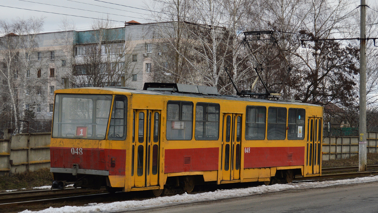 Курск, Tatra T6B5SU № 048