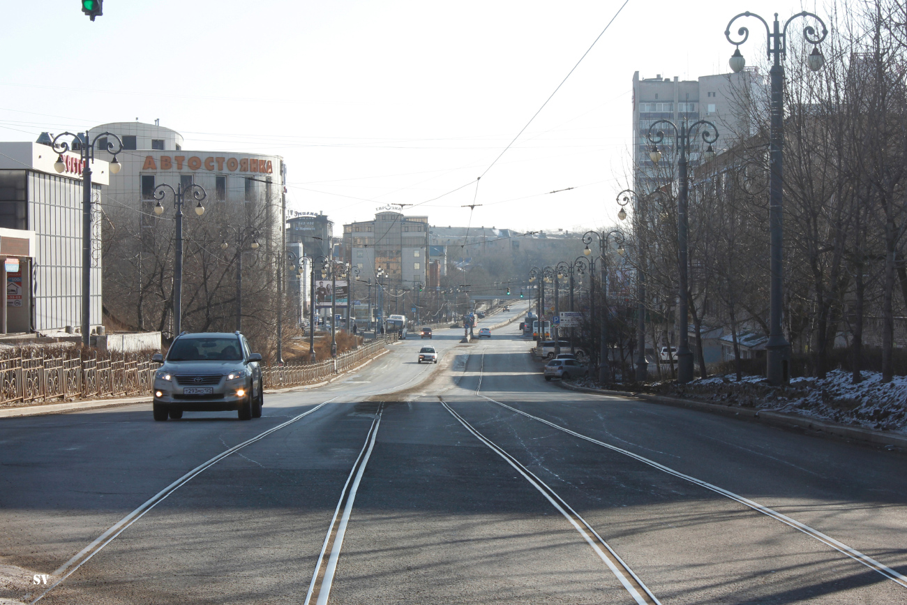 Khabarovsk — Dismantling; Khabarovsk — tram line
