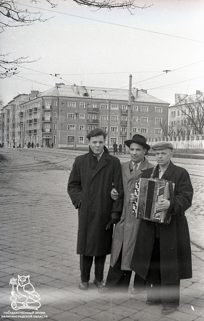 Калининград — Старые фото — Калининградский трамвай