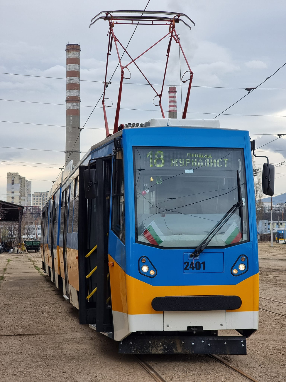Sofia, Inekon T8M-700 IT # 2401 Sofia, Inekon T8M-700 IT # 2401
