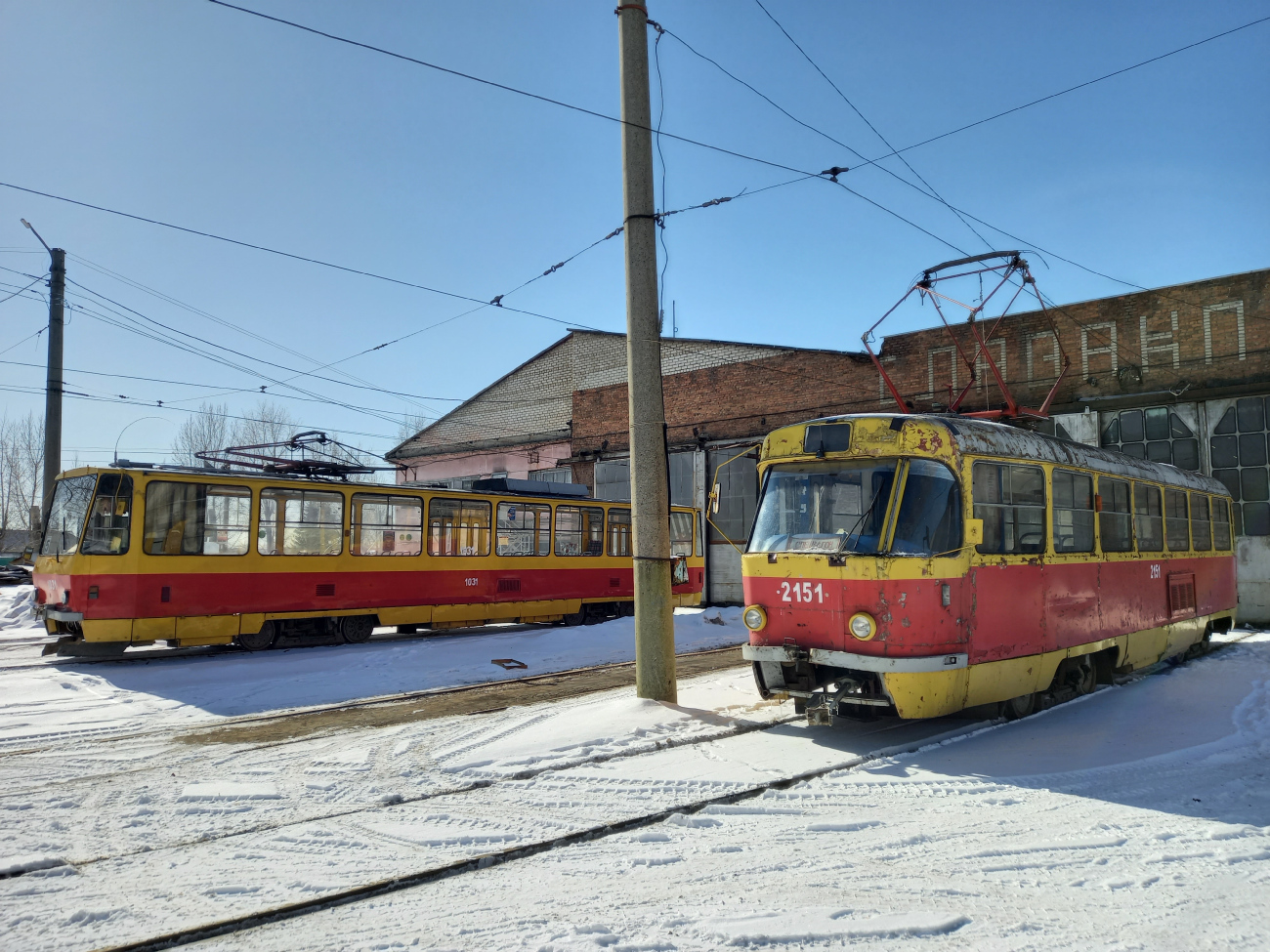 Барнаул, Tatra T6B5SU № 1031