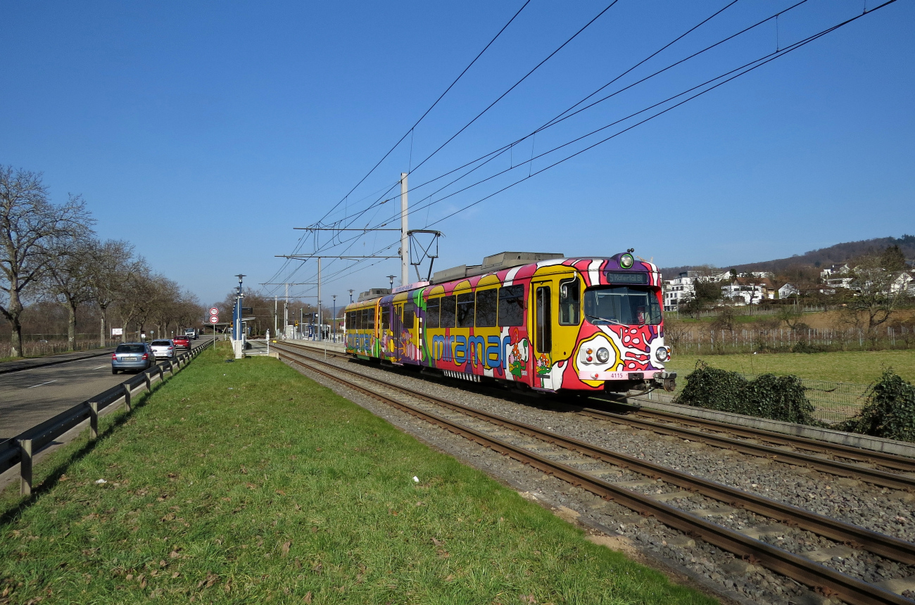 Рейн-Неккар, Duewag GT8K № 4115