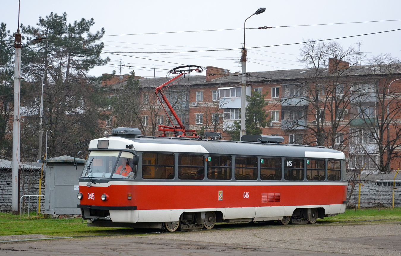 Краснодар, Tatra T3SU КВР ТМЗ № 045