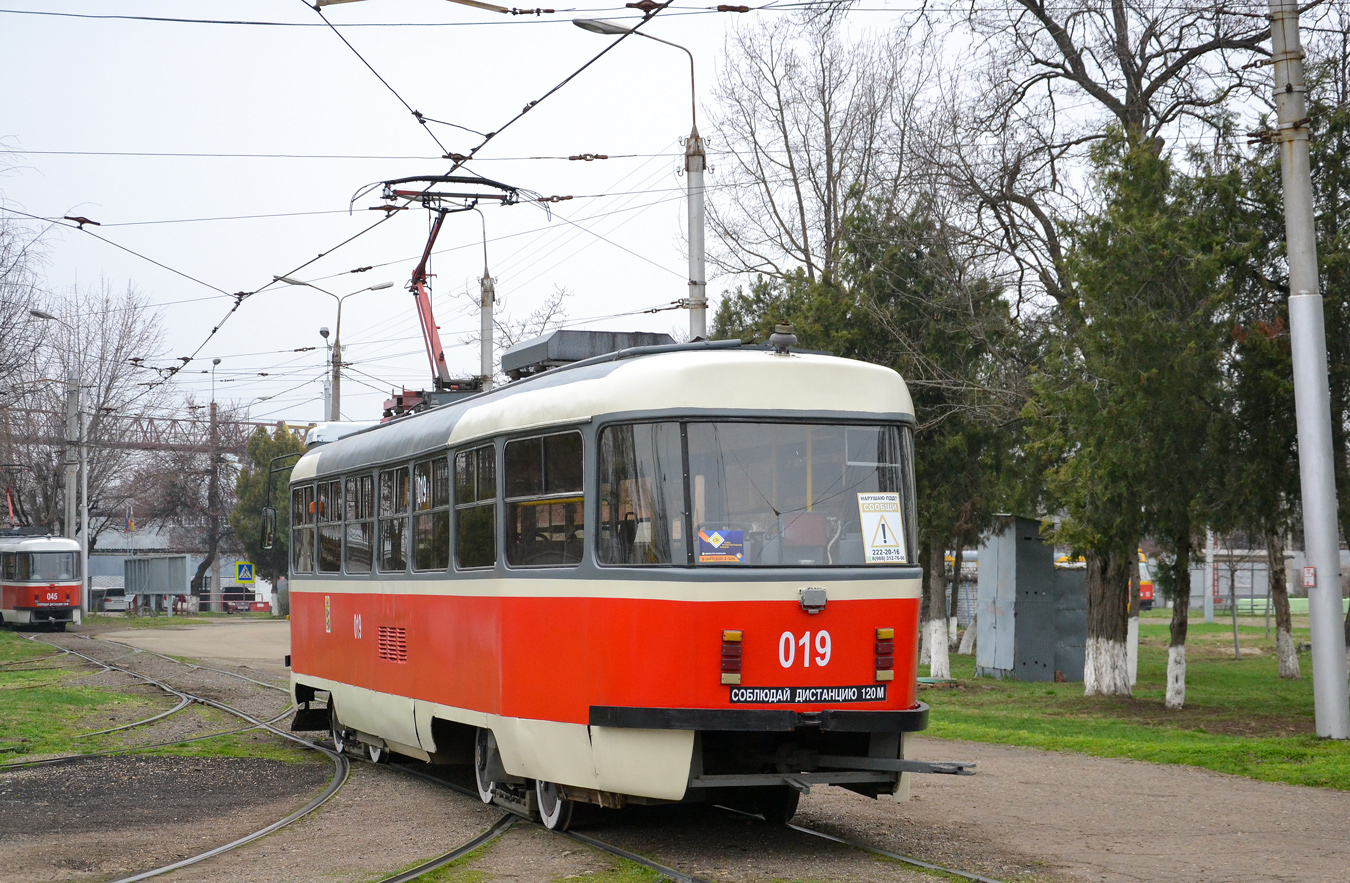 Краснодар, Tatra T3SU КВР МРПС № 019