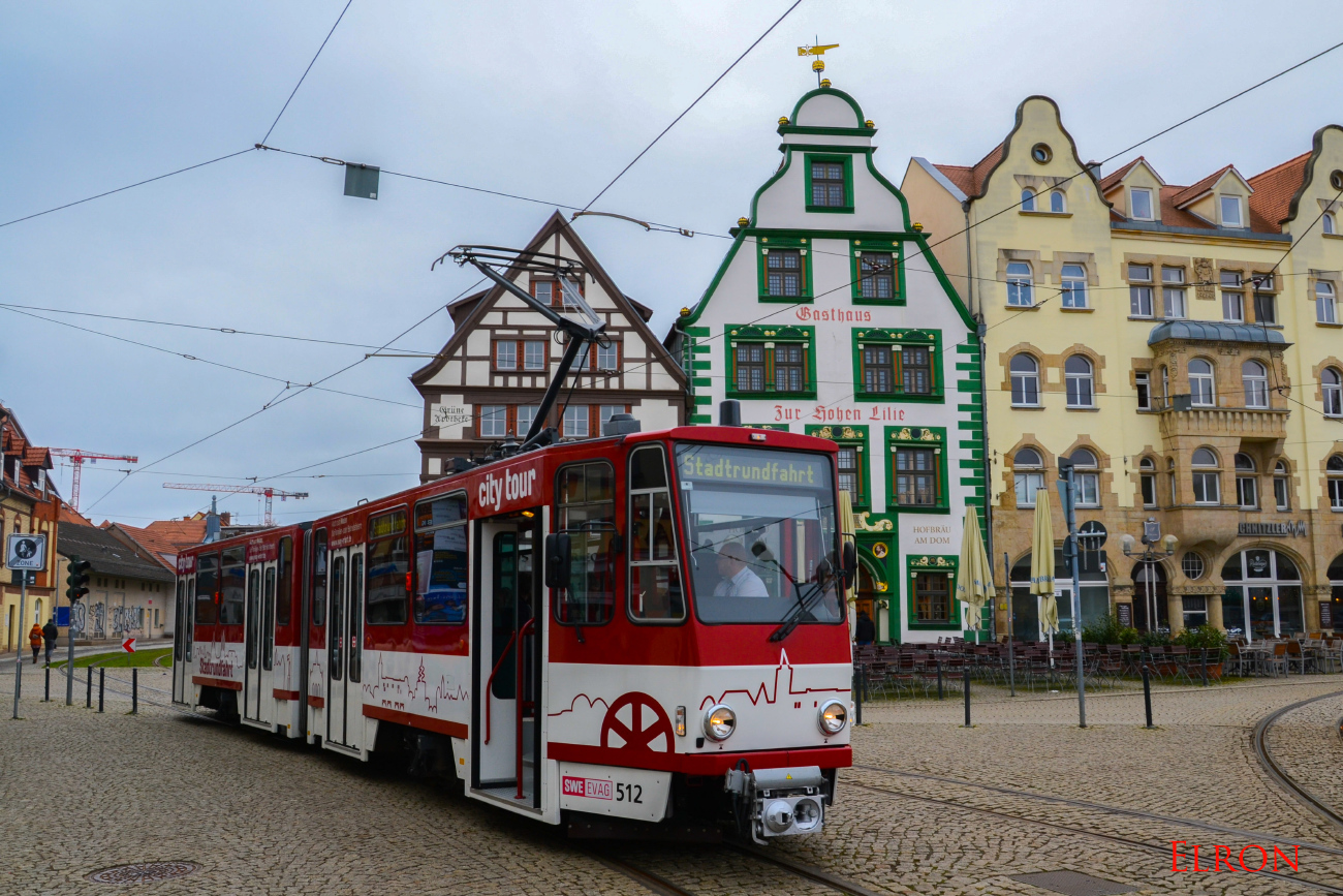 Эрфурт, Tatra KT4DC № 512 Эрфурт, Tatra KT4DC № 512