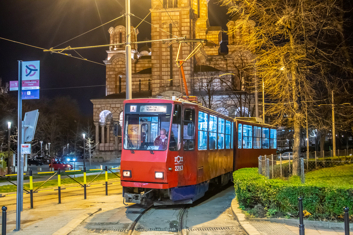 Белград, Tatra KT4YU № 2293