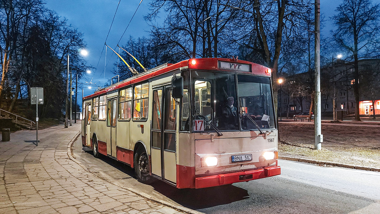 Вильнюс, Škoda 14Tr11/6 № 1567